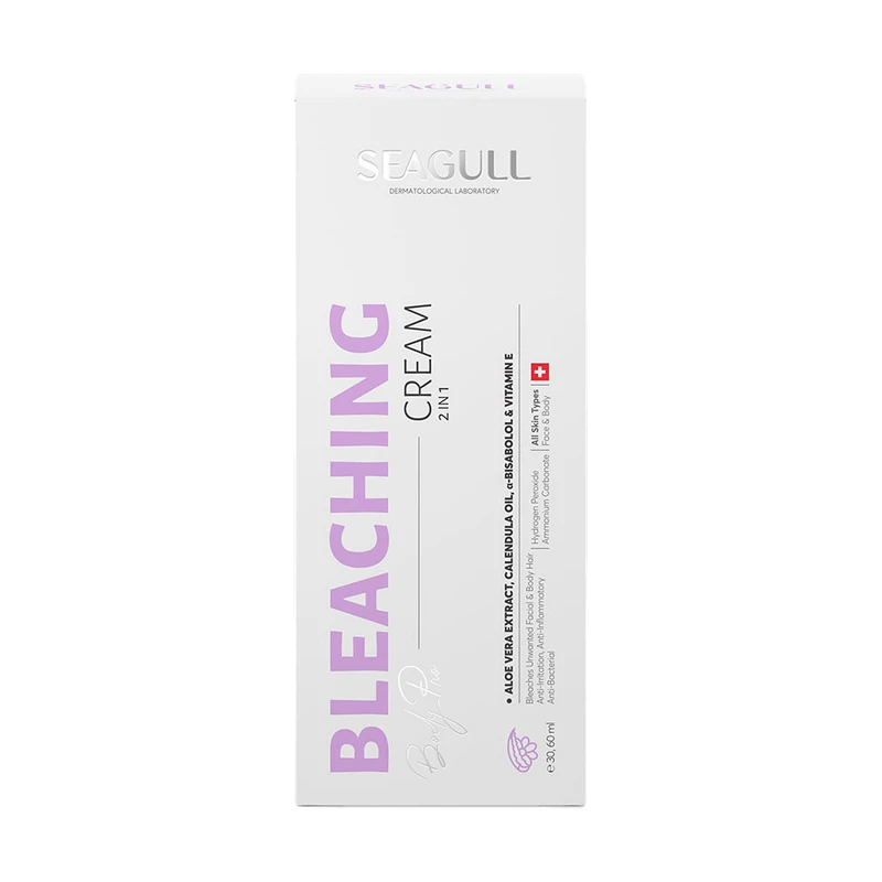 کرم بی‌رنگ کننده مو صورت و بدن سی گل مدل Bleaching